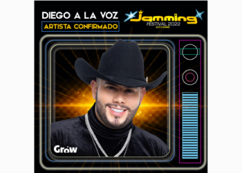 DIEGO A LA VOZ CONFIRMA SU PARTICIPACIÓN EN EL JAMMING FESTIVAL 2022